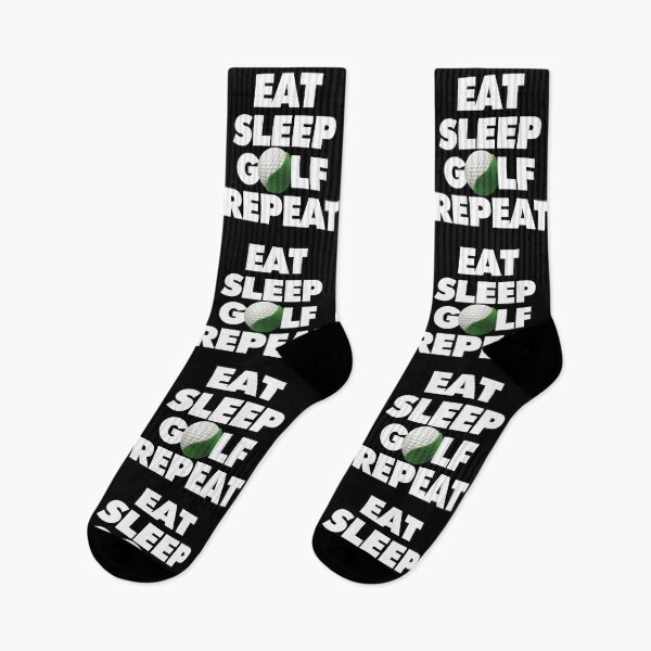 Item preview, Eat Sleep Golf Repeat designed and sold by elhefe.