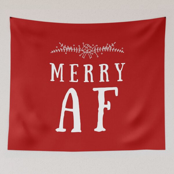 Item preview, Merry AF - Inappropriate Christmas designed and sold by m95sim.