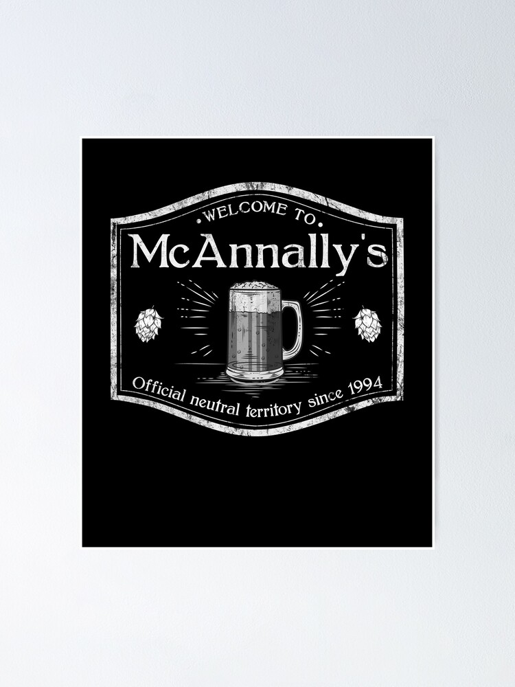 McAnally S Pub Official Neutral Territory Since 1914 Poster For Sale Fposter,small,wall Texture,product,750x1000