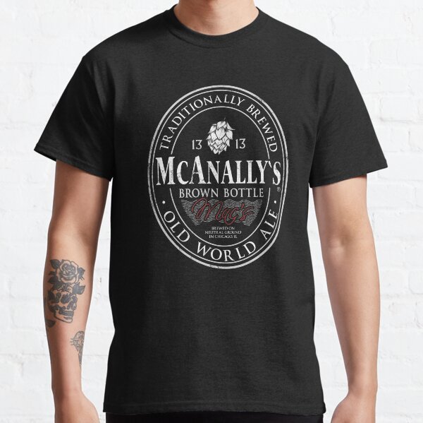 McAnally's Brown Bottle Traditionally Brewed Old World Ale Classic T-Shirt