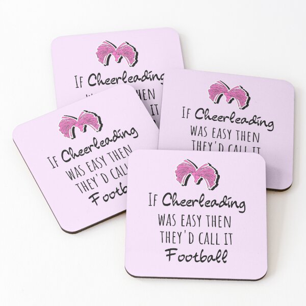 Item preview, If Cheerleading Was Easy - Funny Gifts For Cheerleaders designed and sold by GasparArts.