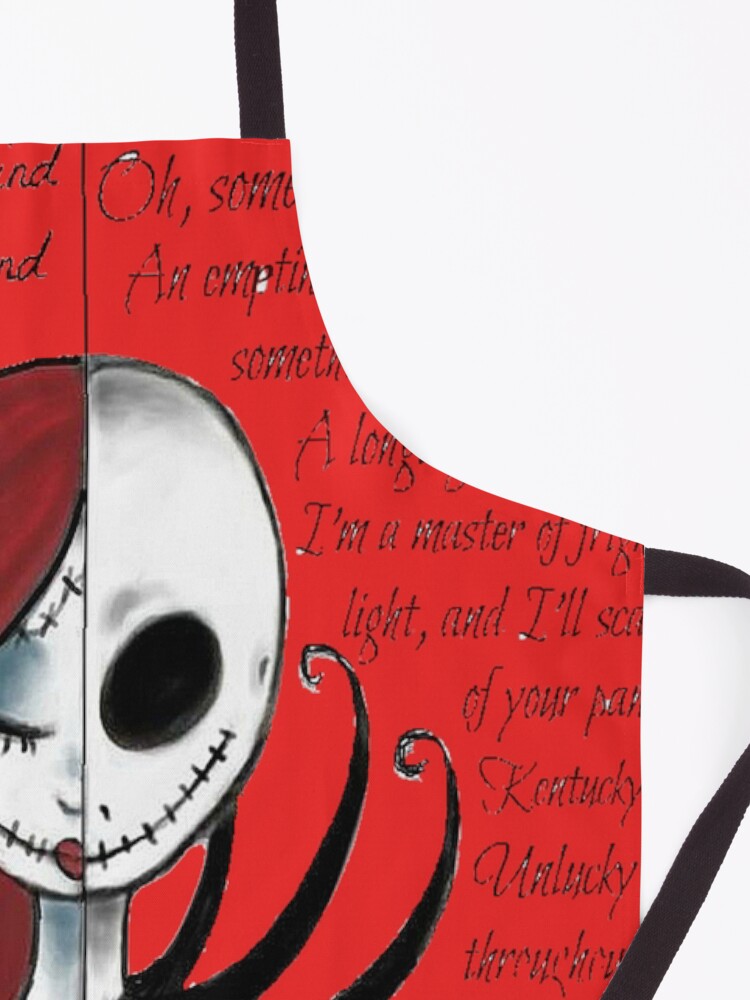 Thumbnail 3 of 6, Apron, Nightmare Before Christmas Edition designed and sold by Mominsminions.