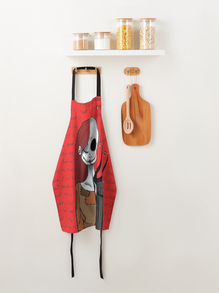 Thumbnail 4 of 6, Apron, Nightmare Before Christmas Edition designed and sold by Mominsminions.