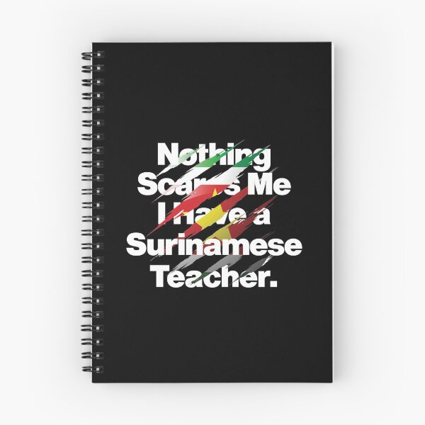 Item preview, Nothing Scares Me I Have a Surinamese Teacher designed and sold by elhefe.