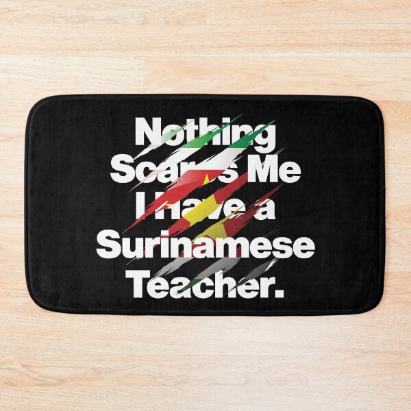 Item preview, Nothing Scares Me I Have a Surinamese Teacher designed and sold by elhefe.