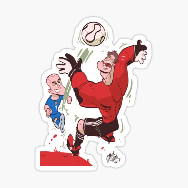 2006 World Cup Italy vs Germany Sticker