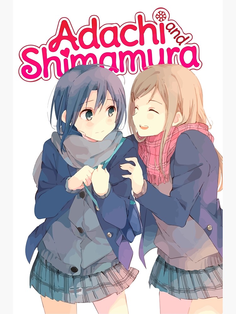 Adachi to Shimamura - Adachi Sakura and Shimamura Hougetsu  Art Print for  Sale by FahningGi