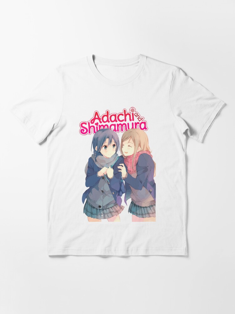 Adachi to Shimamura - Adachi Sakura and Shimamura Hougetsu - Anime -  T-Shirt