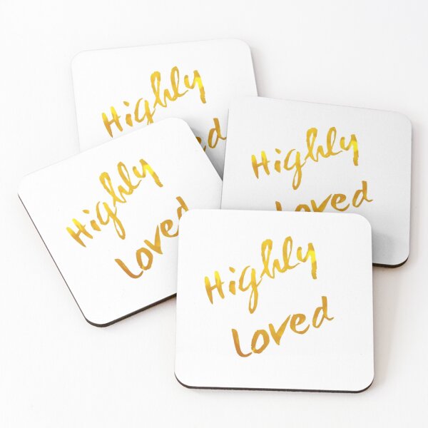 Item preview, Gold highly loved text designed and sold by tetibright.