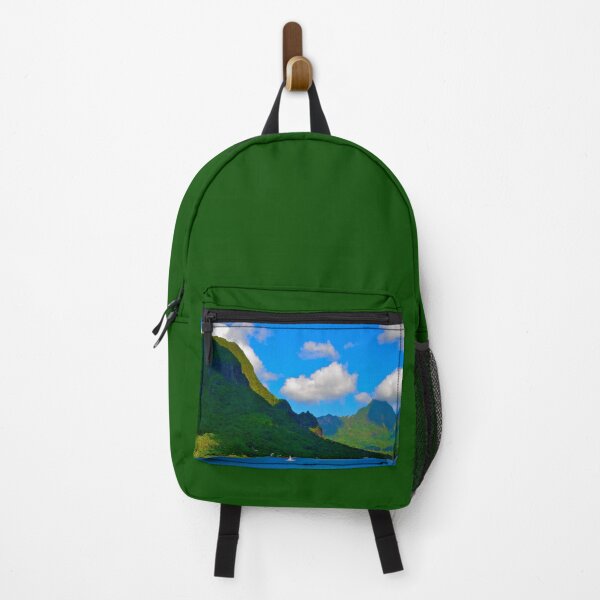 Item preview, Tahitian Mountains and Sailboat designed and sold by Anthony Macaluso.