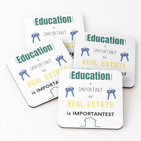 Item preview, Education is important but real estate designed and sold by FourNuns.