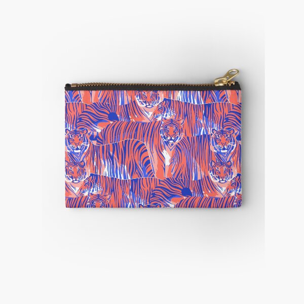 Item preview, Orange & Blue Tiger Pattern designed and sold by SeizeTheCat.