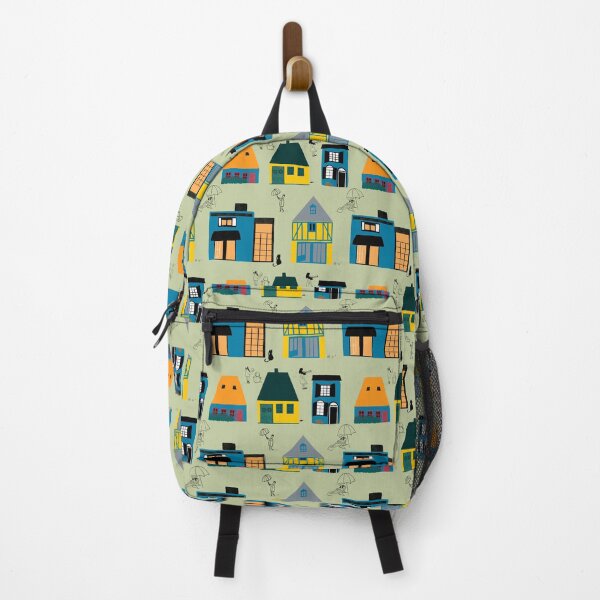 Item preview, Little Houses City Scene Green Edition designed and sold by Fluffy-Koala.