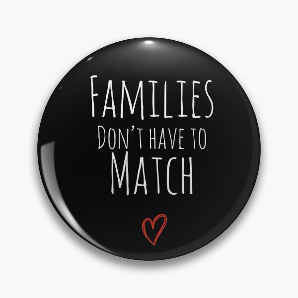 Item preview, Adoptoon mom, families don't have to match: cute family gift idea for Mom, dad and siblings slim fit t-shirt. designed and sold by Theleochick.