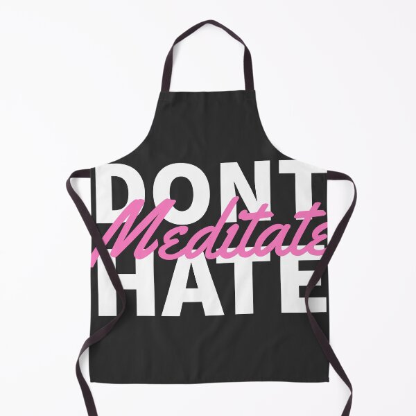 Item preview, Don’t hate meditate in pink designed and sold by HeffDesigns.