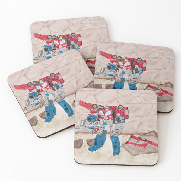 Item preview, Watercolor Illustration of an abandoned toy transformer with broken wings designed and sold by iswenyi.