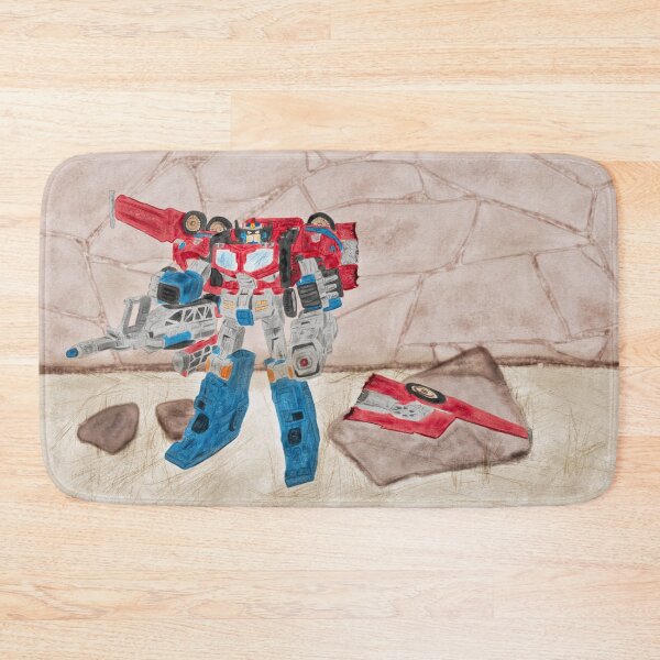 Item preview, Watercolor Illustration of an abandoned toy transformer with broken wings designed and sold by iswenyi.