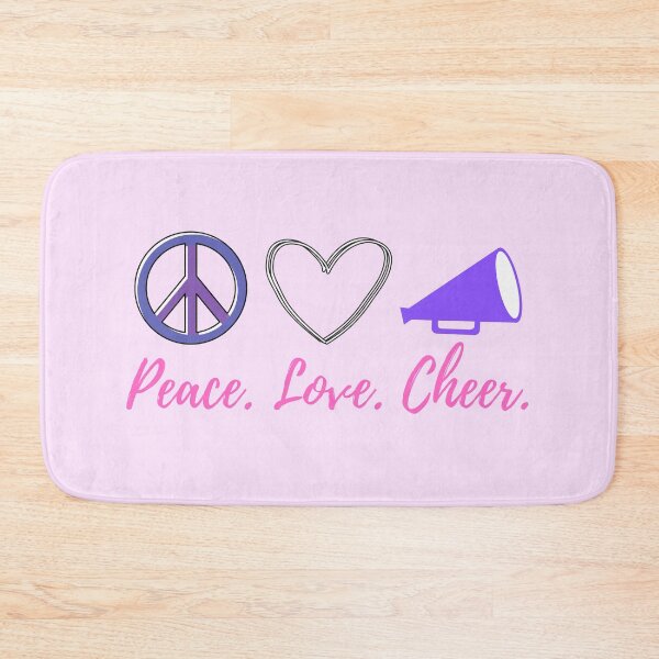 Item preview, Peace Love Cheer - Gifts For Cheerleaders designed and sold by GasparArts.