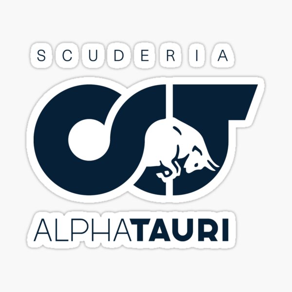 Scuderia Alpha Tauri Stickers | Redbubble