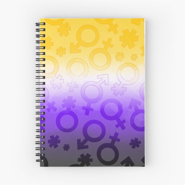 Item preview, Non binary pattern flag (tone on tone) designed and sold by Chiara Filincieri.
