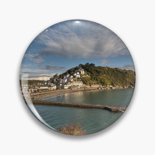 Item preview, Clouds gather over Looe and The Banjo Pier designed and sold by rosiephotos.