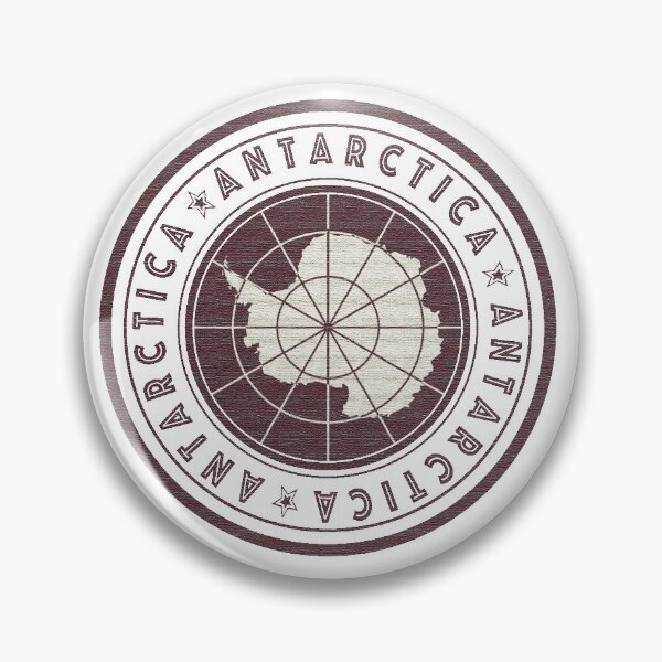 Item preview, Round Antarctica flag design - Vintage designed and sold by redbraids.