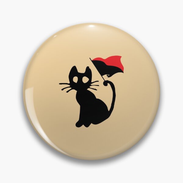 Item preview, Anarchist Cat Print designed and sold by UnneededHere.