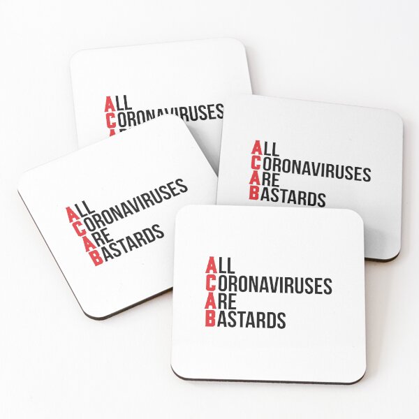 Item preview, ALL CORONAVIRUSES ARE BASTARDS designed and sold by Bombastik.