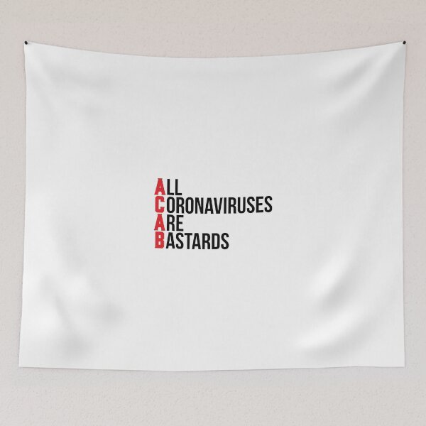 Item preview, ALL CORONAVIRUSES ARE BASTARDS designed and sold by Bombastik.