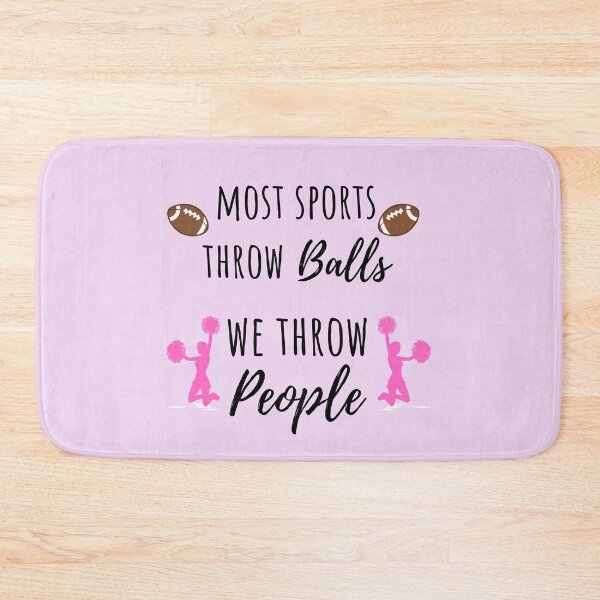 Item preview, We Throw People - Gifts For Cheerleaders designed and sold by GasparArts.