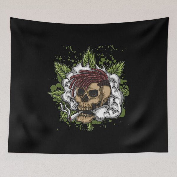 Item preview, SkullWeedSmoke designed and sold by SiddharthaMoon.