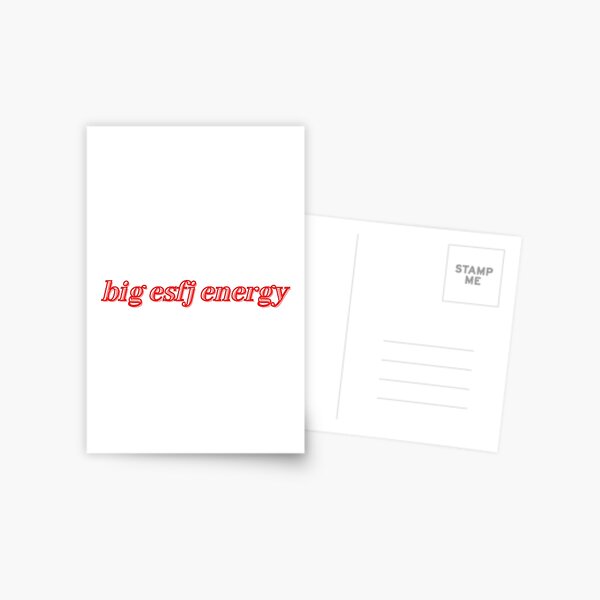 big esfj energy Sticker for Sale by mileyyoung