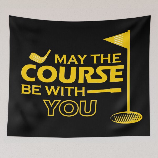 Item preview, May The Course Be With You Essential T-Shirt designed and sold by Omix-Creative.