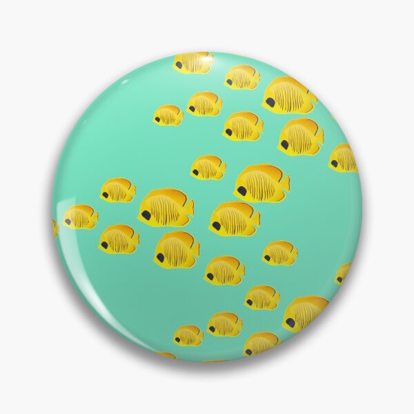 Item preview, Yellow School of Angel Fish designed and sold by hop2swing.