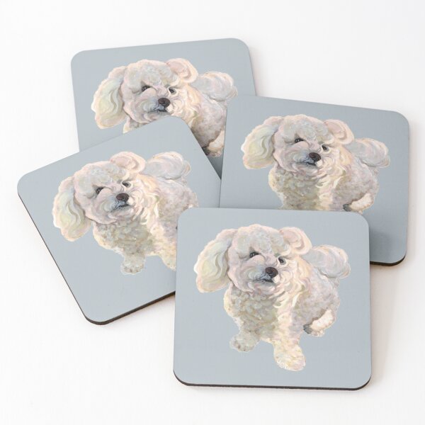 Item preview, A Beautiful Bichon named Coconut designed and sold by Jane Oriel.