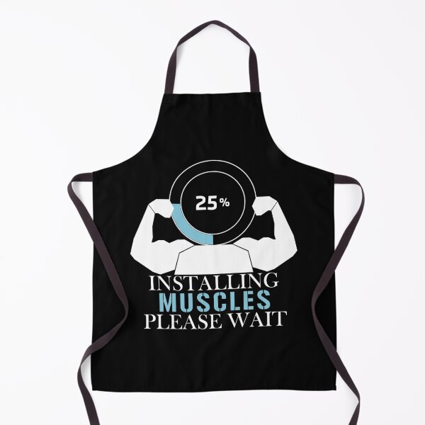 Item preview, Installing Muscles Please Wait designed and sold by SmartStyle.