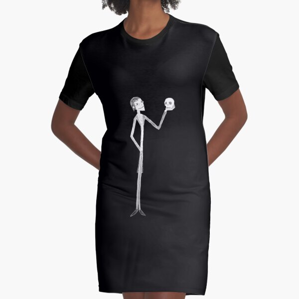 What A Lovely Skull Graphic T-Shirt Dress