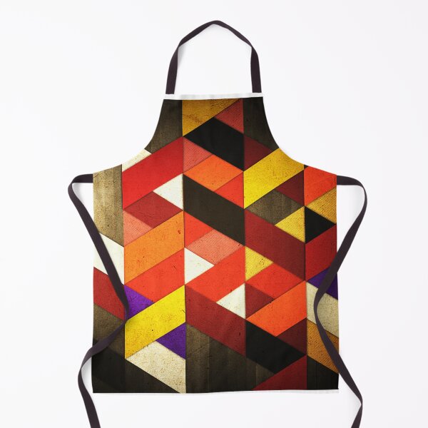 Artikelvorschau, Vintages Retro-geometrisches orange-braunes Muster entworfen und verkauft von MyArt23.