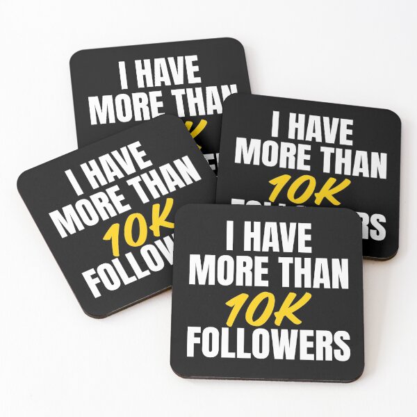 Artikelvorschau, Ich habe mehr als 10.000 Follower, Influencer Blogger Vlogger Mode entworfen und verkauft von ds-4.