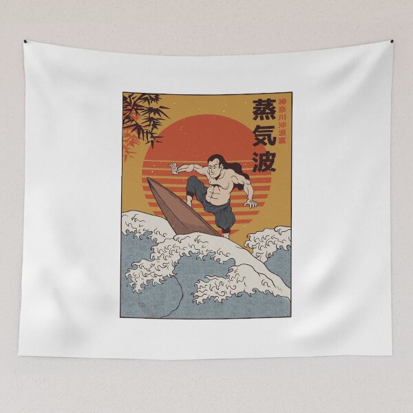 Item preview, sun shine surfing - samurai designed and sold by youngdstag.