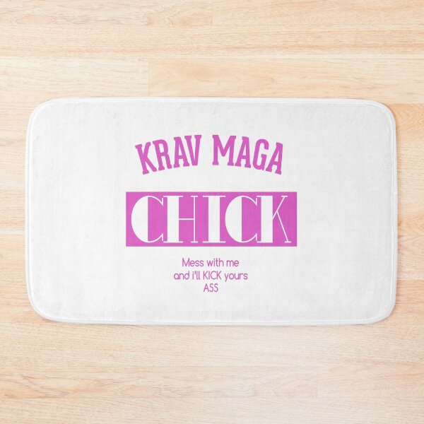 Item preview, Krav Maga Chick - PINK - Israel Self Defense for Women Girls designed and sold by crouchingpixel.