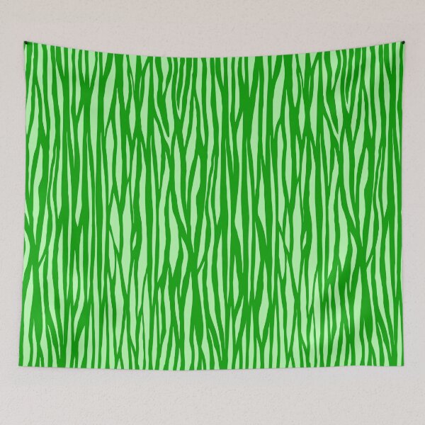 Item preview, Animal Print Zebra GREEN pattern design designed and sold by tonyjet.