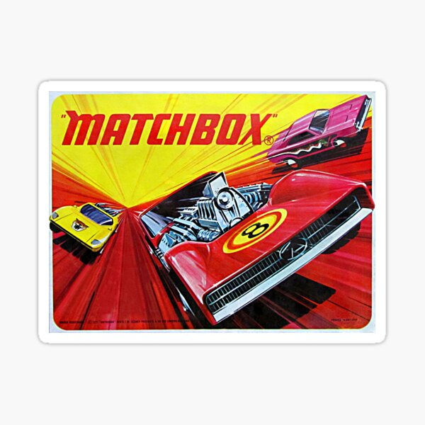 Matchbox Twenty Vinyl 5 Matchbox car Decal Sizes Poster Laptop Sticker Window