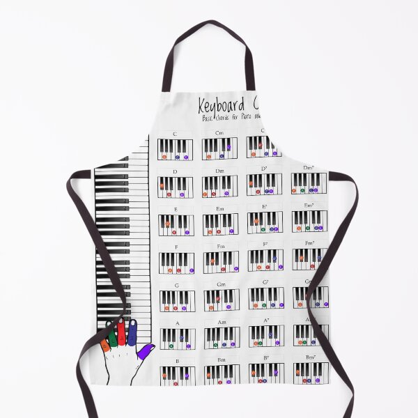Item preview, Piano Chords Chart , Digital Art, Fingering Diagram for Beginners designed and sold by G-Music.