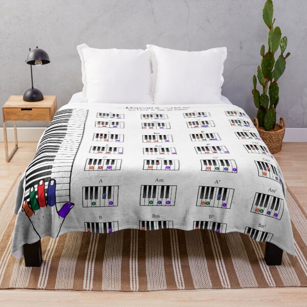 Item preview, Piano Chords Chart , Digital Art, Fingering Diagram for Beginners designed and sold by G-Music.