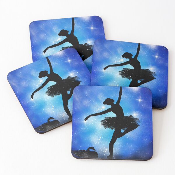 Item preview, Dancing Ballerina with Swan Blue designed and sold by SoniyaArt !.