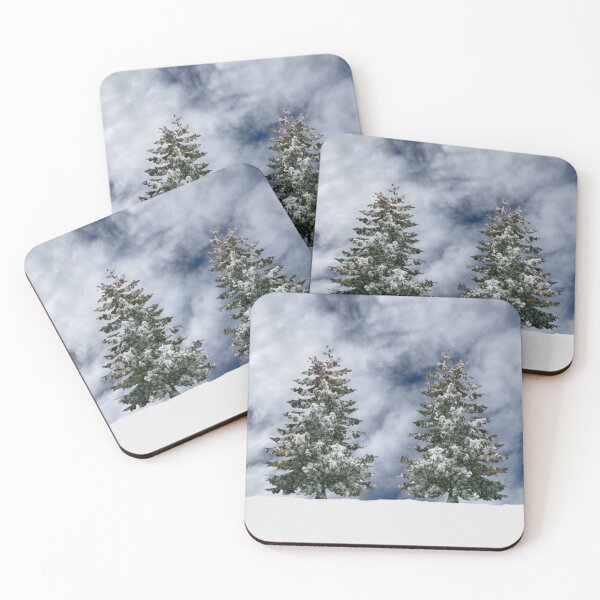 Item preview, Snowy Christmas Trees designed and sold by Amanda1775.