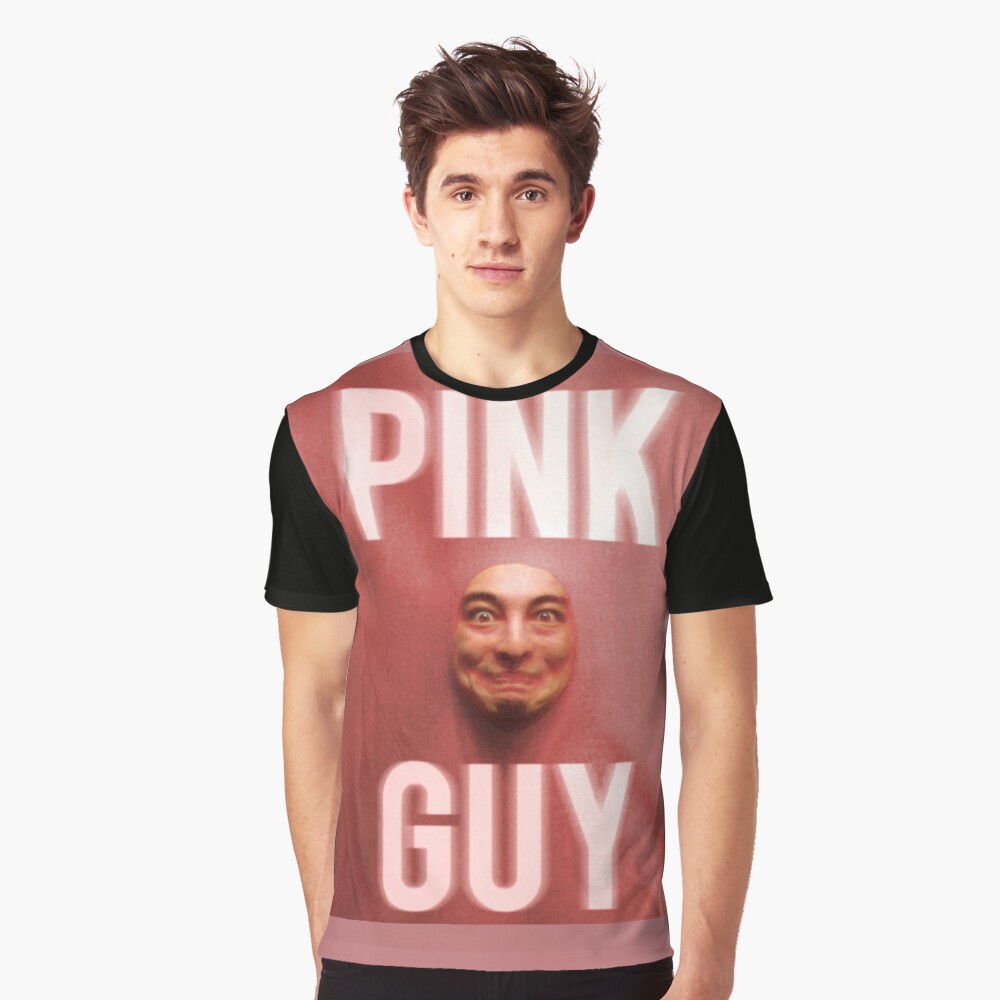 Pink Guy Album Cover Graphic T-Shirt