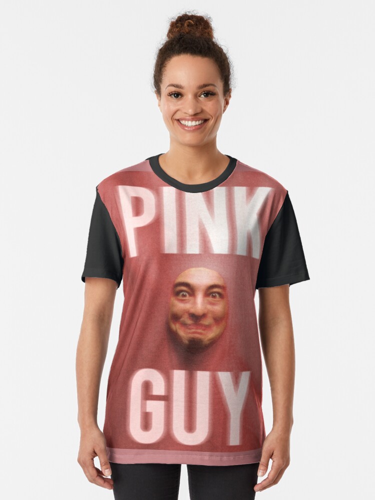 Alternate view of Pink Guy Album Cover Graphic T-Shirt
