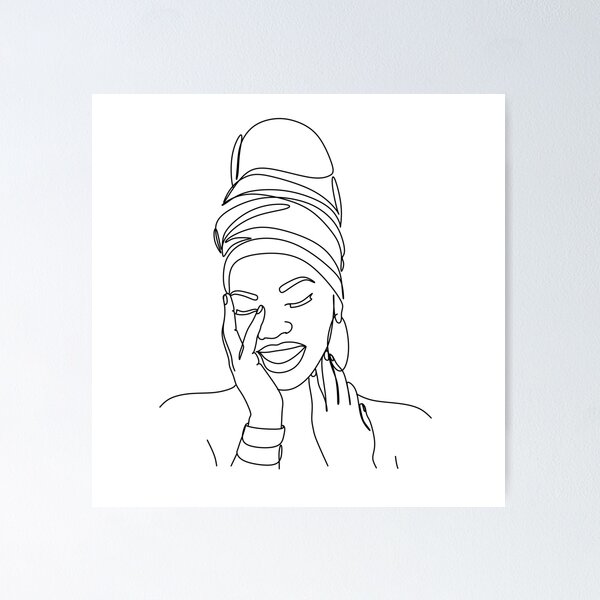 Premium Vector  Continuous line drawing of a contemporary hiphop